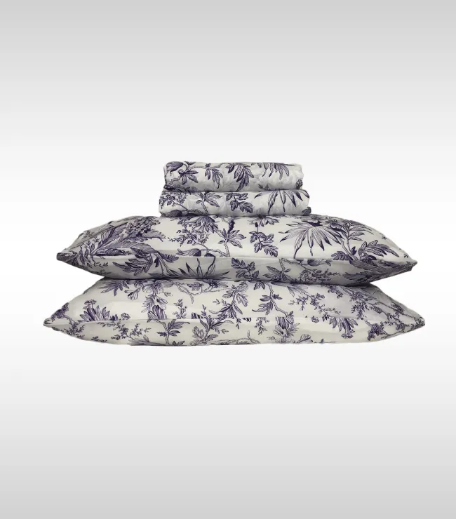 Egyptian Cotton Sheets 800 TC “Jacquard Weave” Purple Rain